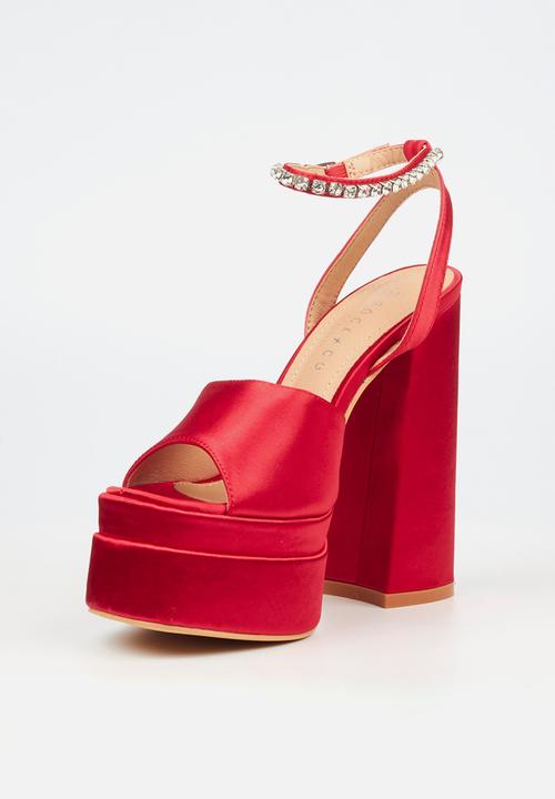 Rock & Co - Sachi 13 platform heel - fuchsia
