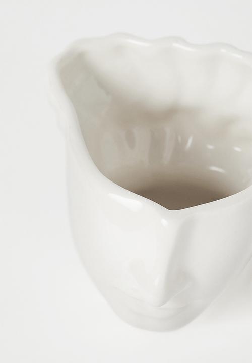 H&M - Stoneware vase - white