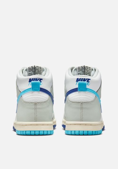 Nike - Nike dunk high se (gs) - summit white/baltic blue-deep royal blue