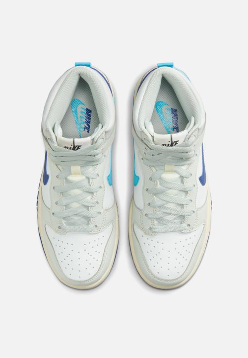Nike - Nike dunk high se (gs) - summit white/baltic blue-deep royal blue