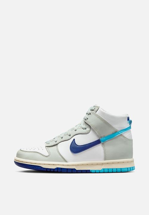 Nike - Nike dunk high se (gs) - summit white/baltic blue-deep royal blue