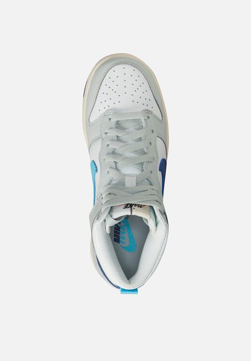 Nike - Nike dunk high se (gs) - summit white/baltic blue-deep royal blue