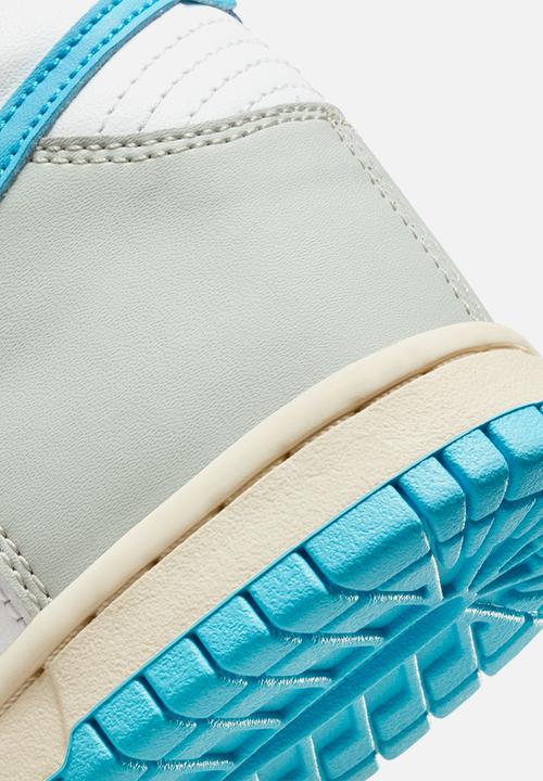 Nike - Nike dunk high se (gs) - summit white/baltic blue-deep royal blue