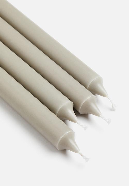 H&M - 4-pack candles - light greige
