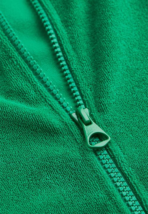 H&M - Relaxed fit terry track jacket - bright green 