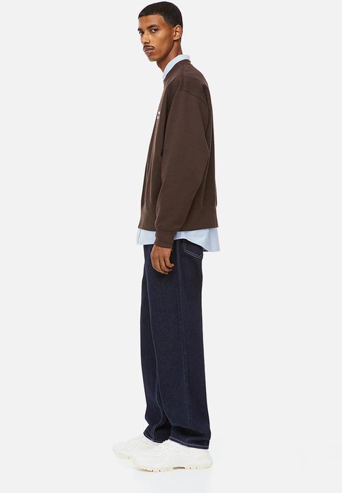 H&M - Oversized fit sweatshirt - brown/shoreditch 