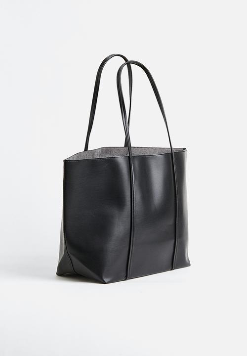 H&M - Large shopper - black