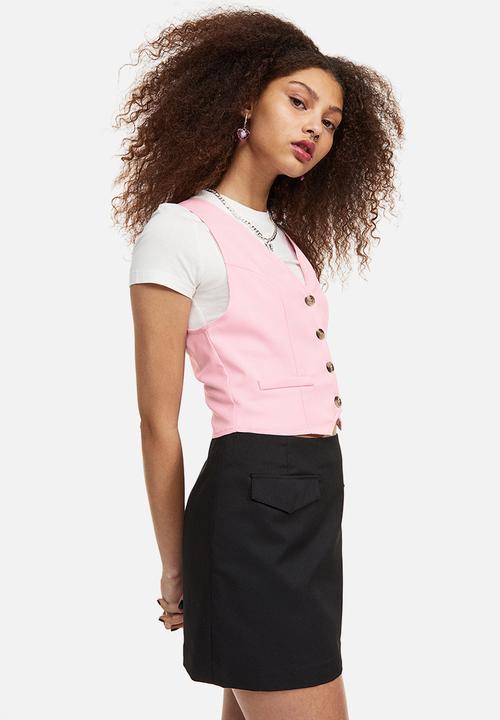 H&M - Suit waistcoat - light pink