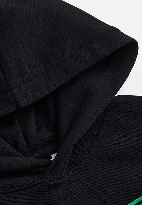 H&M - Oversized printed hoodie - black/stranger things