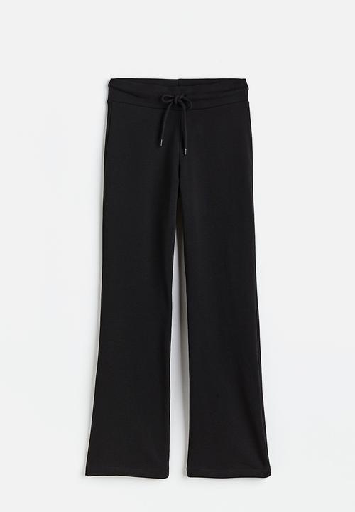 H&M - Straight joggers - black
