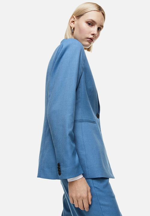 H&M - Single-breasted blazer - blue