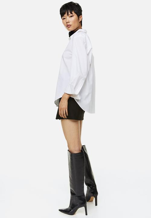H&M - Cotton shirt - white