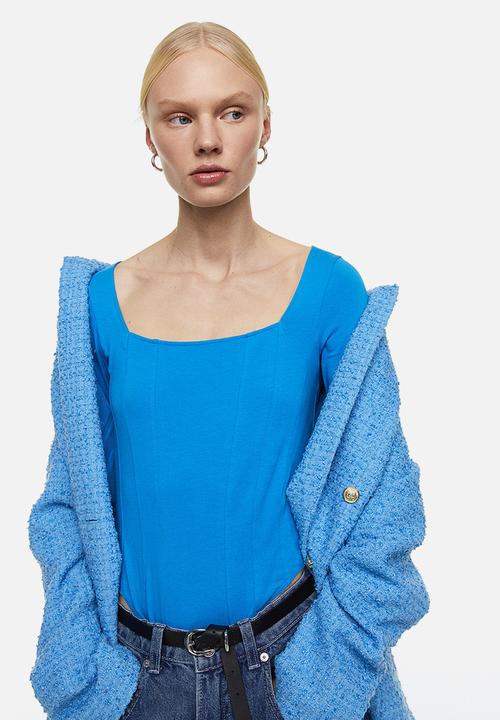 H&M - Long-sleeved body - blue