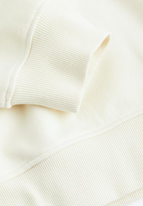 H&M - Crew-neck sweatshirt - cream / marseille soleil 