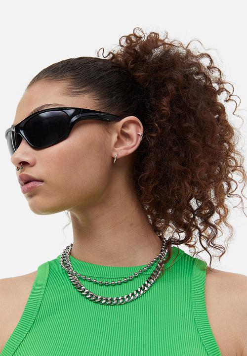 H&M - Cropped vest top - bright green