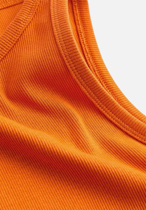 H&M - Cropped vest top - orange