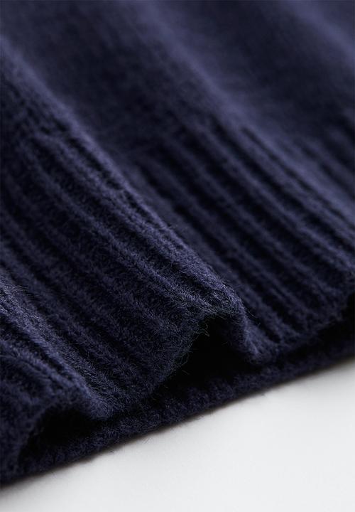 H&M - Motif-front jumper - dark blue/harvard university