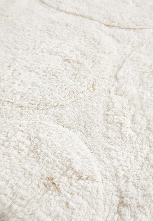 Sixth Floor - Dot tufted bath mat - cream