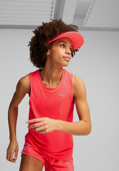 PUMA - Running visor - fire orchid