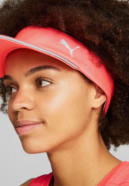 PUMA - Running visor - fire orchid