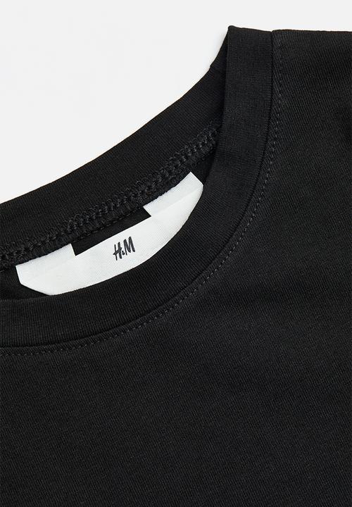 H&M - T-shirt - black