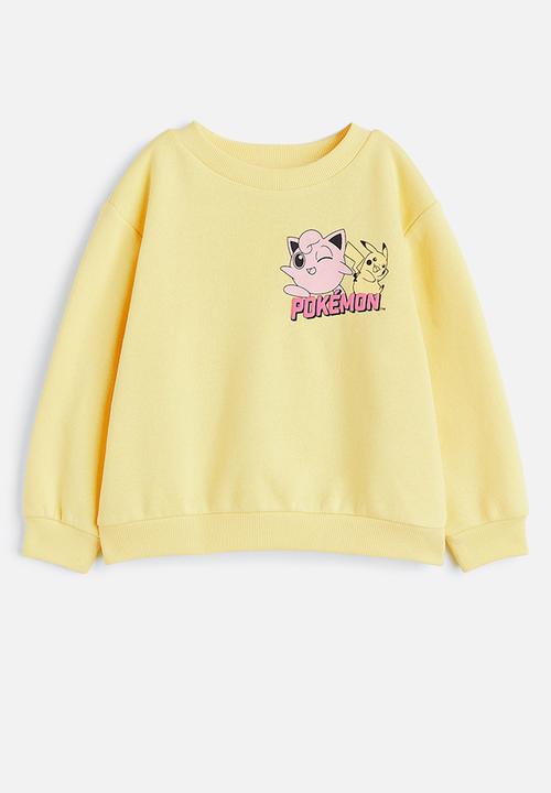 H&M - Printed sweatshirt - yellow
