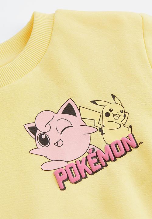 H&M - Printed sweatshirt - yellow
