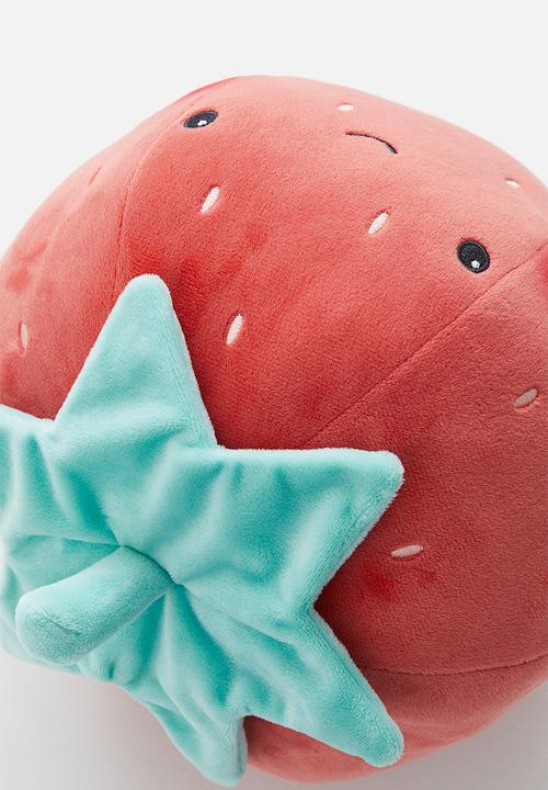 H&M - Strawberry soft toy - red