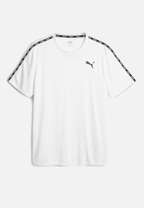 PUMA - Puma fit taped tee - white 