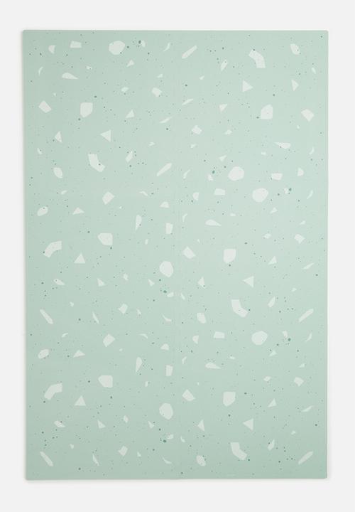 Ark Playmats - Terazzo Tumble play mat - green