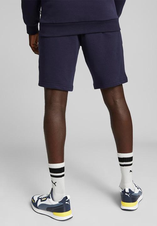 PUMA - Ess+ 2 col shorts 10" - navy 