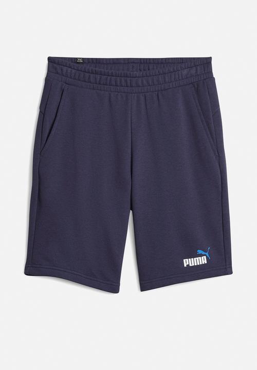 PUMA - Ess+ 2 col shorts 10" - navy 