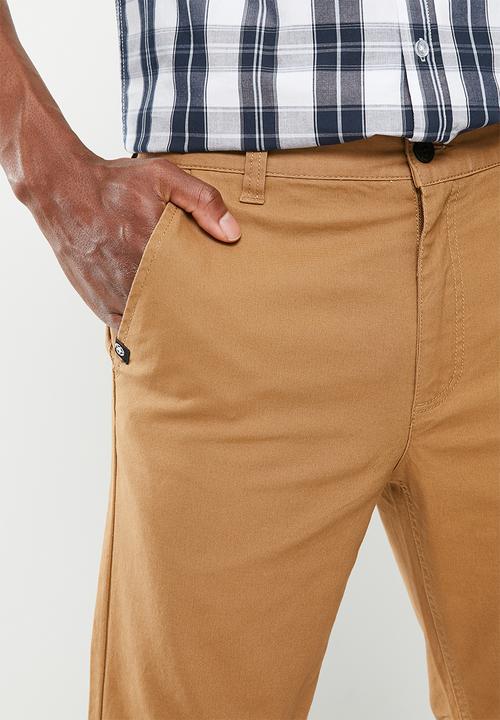 JEEP - Classic stretch chino - camel