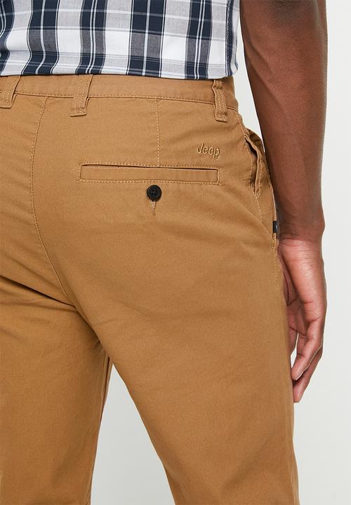 JEEP - Classic stretch chino - camel