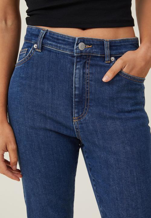 Cotton On - Plus High Rise Skinny Jean - Nordic Blue