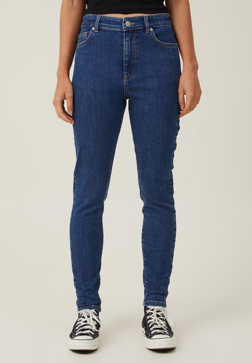 Cotton On - High Rise Skinny Jean - Nordic Blue