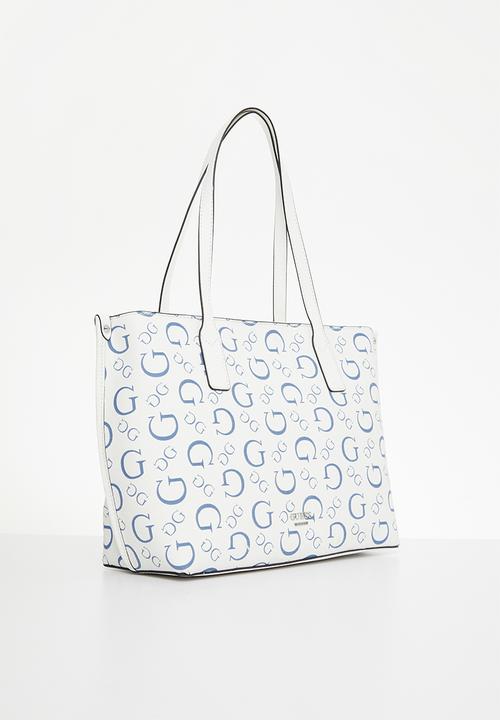 GUESS - Merrick carryall - blue & white