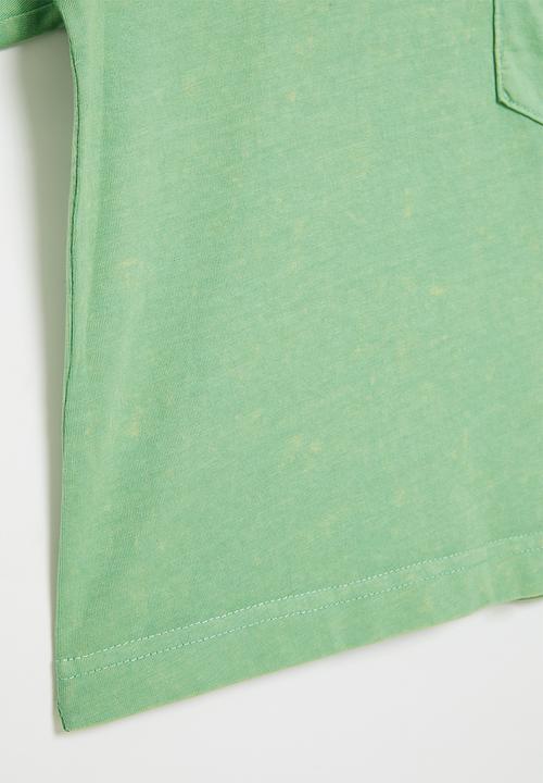Cotton On - The essential short sleeve tee - green pear wash