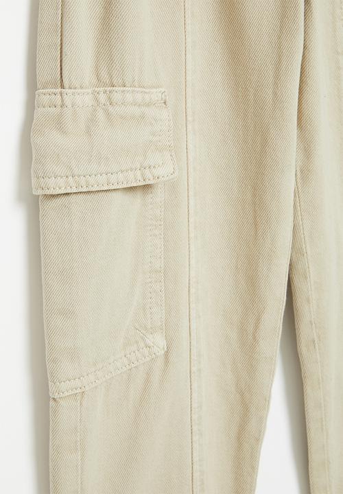 Cotton On - Katie cargo pant - rainy day