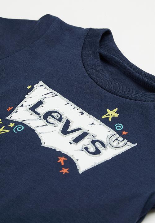 Levi’s® - Lvb doodle batwing romper - naval academy