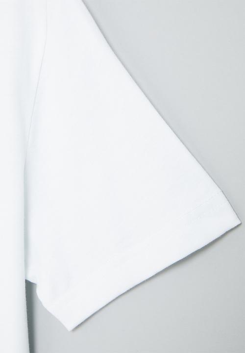 Levi’s® - Lvb layered poster logo tee - bright white