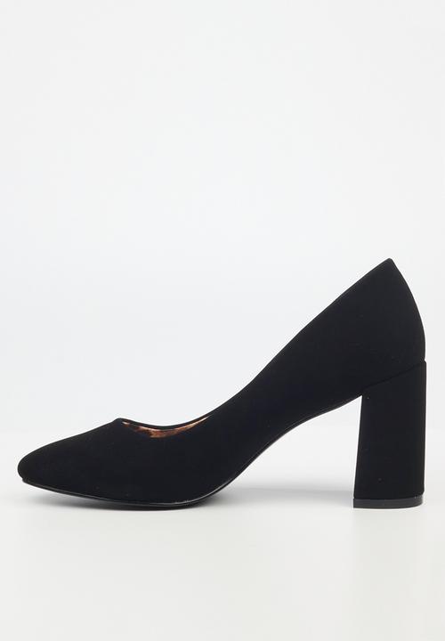 Butterfly Feet - Kiara 2 block heel - black
