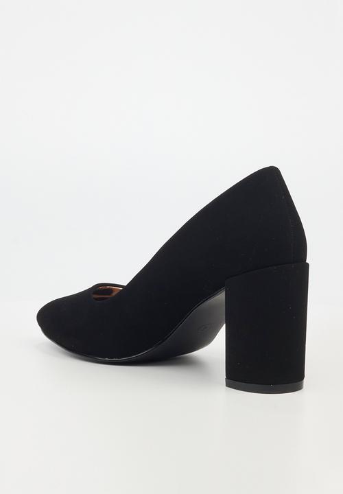 Butterfly Feet - Kiara 2 block heel - black