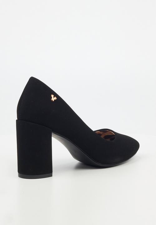 Butterfly Feet - Kiara 2 block heel - black