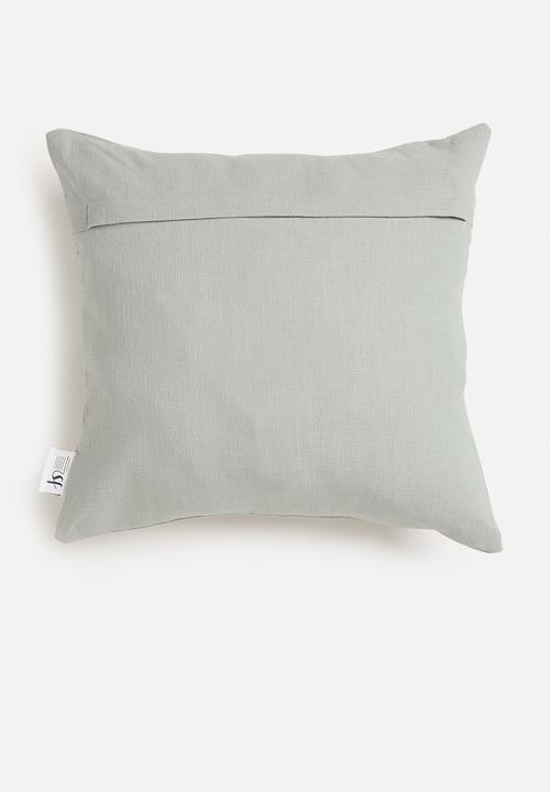 Sixth Floor - Shani cushion cover- grey