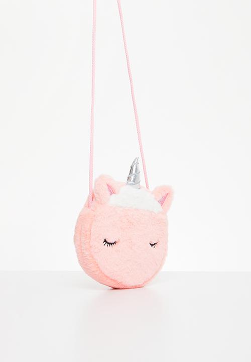 Pop Candy - Girls novelty shoulder bag - pink and white