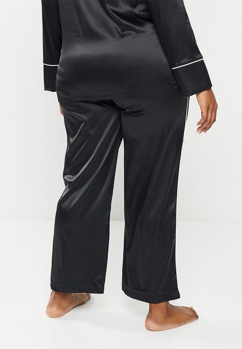 RAYE - Plus Regardless pyjama pants - black