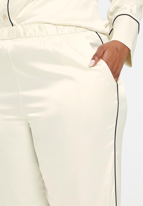 RAYE - Plus regardless pyjama pants - ivory