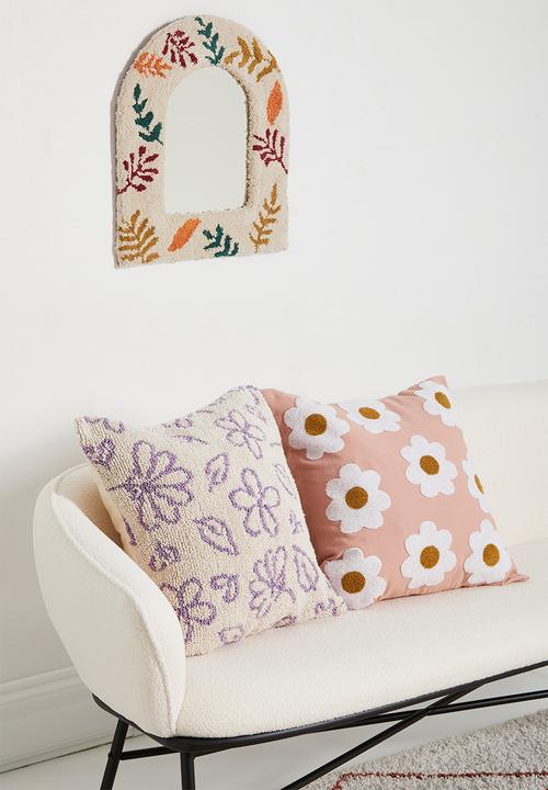 Sixth Floor - Lyra tufted cushion cover- multi