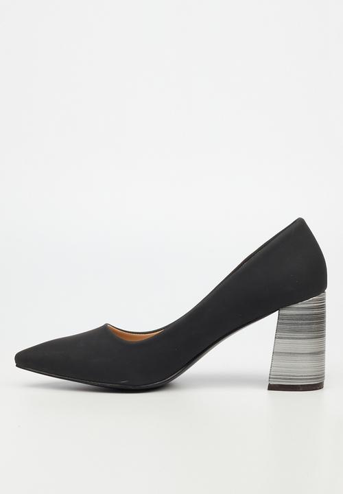 Butterfly Feet - Lissa 2 court heel - black